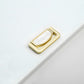 Concealed Ring Shell Inlay Cabinet Pulls, Zinc Alloy Drawer Handles
