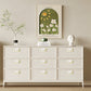 Concealed Ring Shell Inlay Cabinet Pulls, Zinc Alloy Drawer Handles