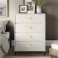 Concealed Ring Shell Inlay Cabinet Pulls, Zinc Alloy Drawer Handles