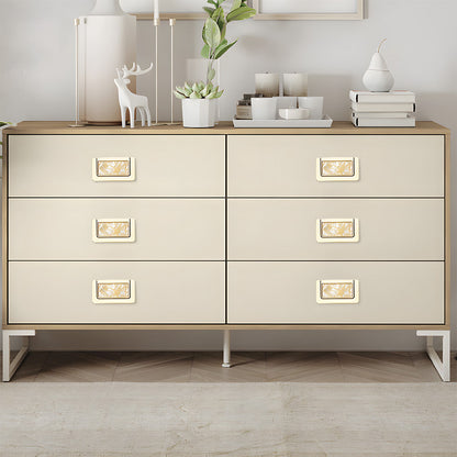 Concealed Ring Shell Inlay Cabinet Pulls, Zinc Alloy Drawer Handles