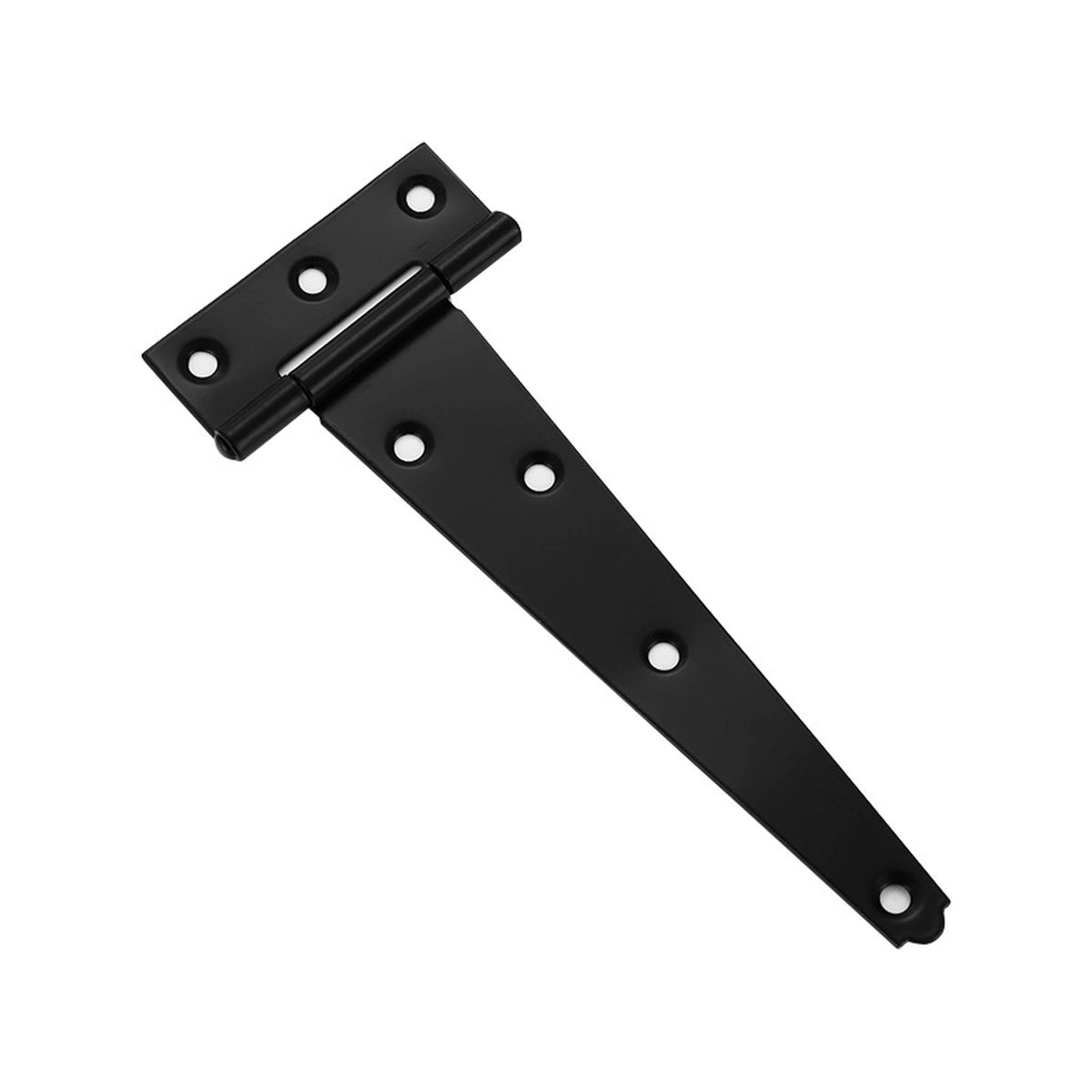 Ironvale Black Heavy-Duty T-Strap Barn Door Hinges