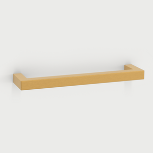 Brushed Brass Square Cabinet Pulls for Kitchen Cabinets & Drawers