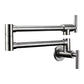 Stovra Wall Mounted Kitchen Faucet, Modern Foldable Cold Only Pot Filler
