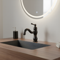 Arcora Antique 360° Swivel Vessel Sink Faucet, Single Handle High Arc Brass Basin Faucet