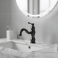 Arcora Antique 360° Swivel Vessel Sink Faucet, Single Handle High Arc Brass Basin Faucet