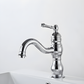 Arcora Antique 360° Swivel Vessel Sink Faucet, Single Handle High Arc Brass Basin Faucet