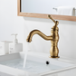 Arcora Antique 360° Swivel Vessel Sink Faucet, Single Handle High Arc Brass Basin Faucet