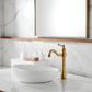 Arcora Antique 360° Swivel Vessel Sink Faucet, Single Handle High Arc Brass Basin Faucet