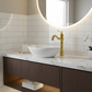 Arcora Antique 360° Swivel Vessel Sink Faucet, Single Handle High Arc Brass Basin Faucet