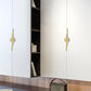 Pair of Modern Gold Cabinet Pulls for Dressers and Cabinets