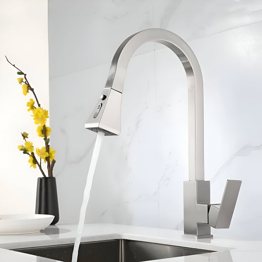 Luma Pull-Out Kitchen Faucet with Dual-Function Sprayer
