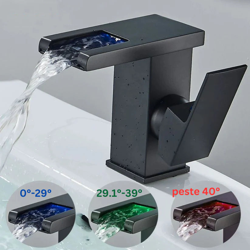 LED light changes with temperature