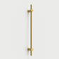 Adjustable Long Round Bar Cabinet Pulls, Gold / Brushed Brass Finish