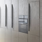 Matte Black Aluminum Alloy Kitchen Hardware Drawer Handles
