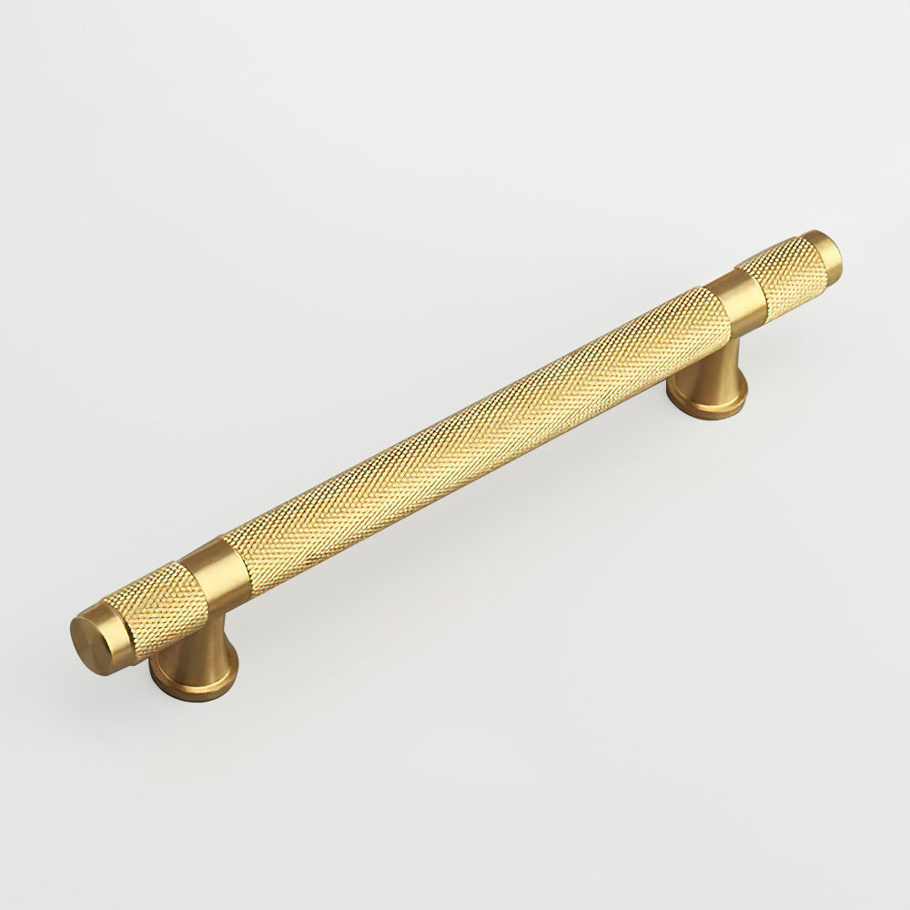 Solid Brass T-Bar Drawer Cabinet Pulls