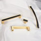 Black Gold Zinc Alloy Cabinet Pulls and Knobs