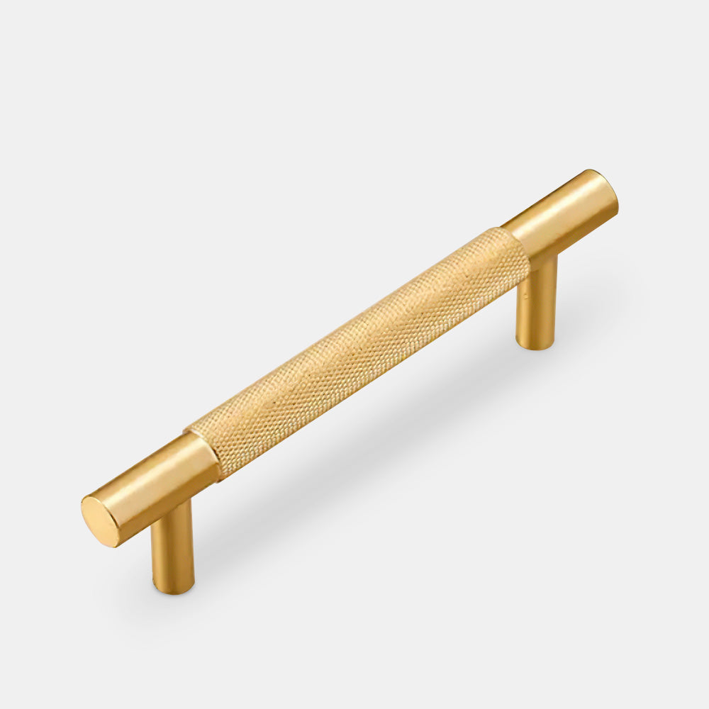 Knurled Round Bar Cabinet Handles and Knobs