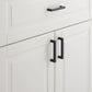 Black Square Cabinet Pulls for Modern Farmhouse Kitchen Cabinets & Drawers