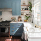 Gold Square Brushed Brass Kitchen Handles