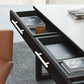 White Stainless Steel T-Bar Cabinet Pulls and Drawer Handles