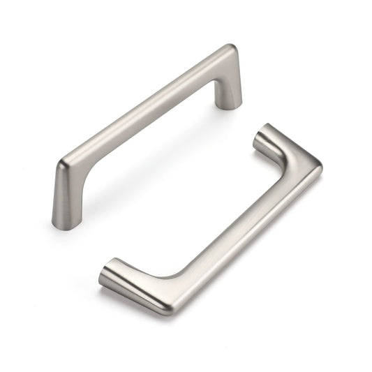 Polished Nickel Square Arch Cabinet Pulls for Kitchens