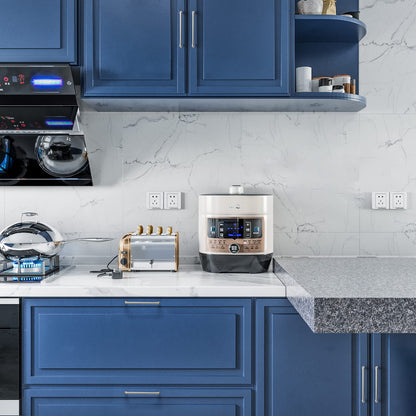Polished Nickel Square Arch Cabinet Pulls for Kitchens