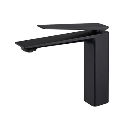 Lottin Modern Single-Handle Single-Hole Bathroom Sink Faucet