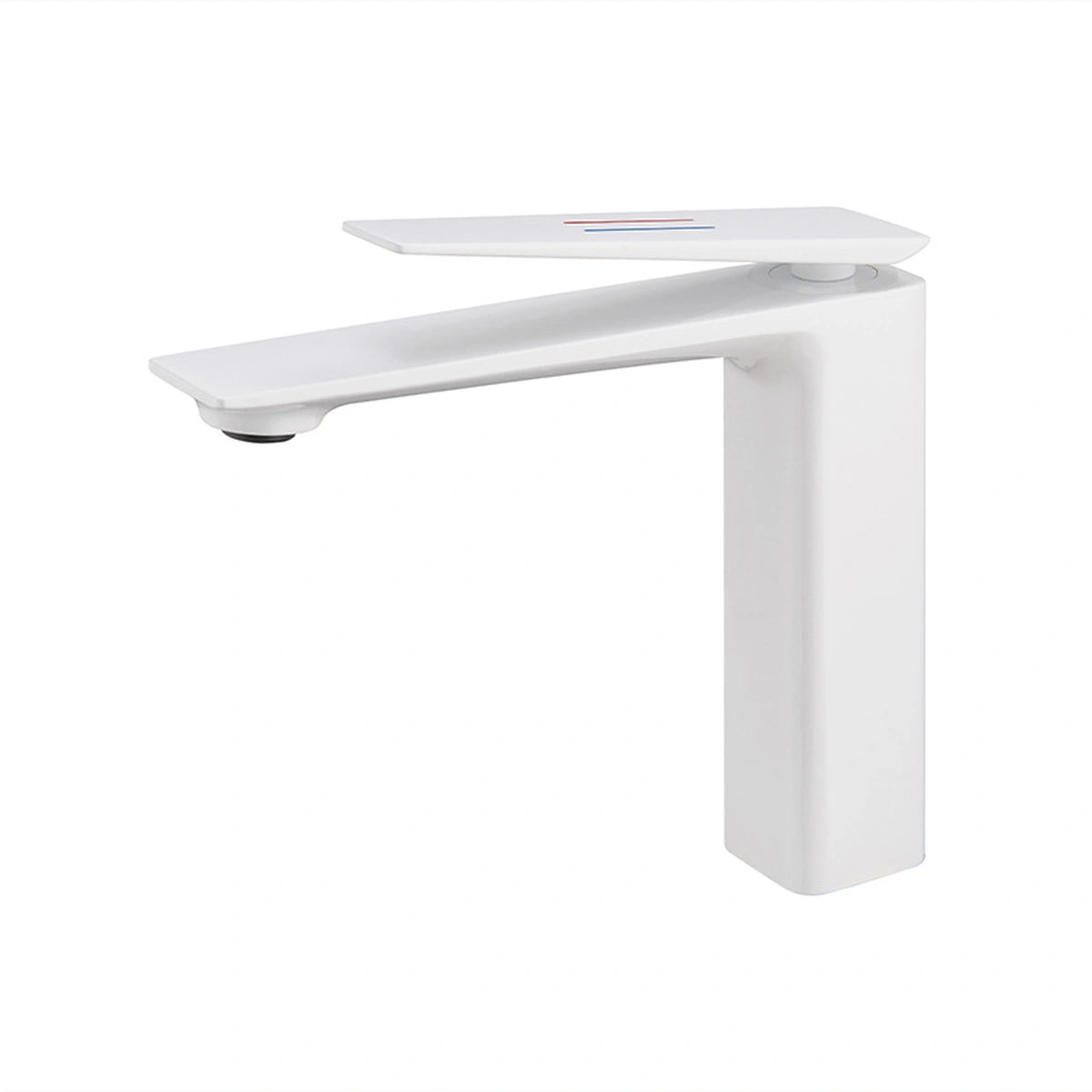 Lottin Modern Single-Handle Single-Hole Bathroom Sink Faucet
