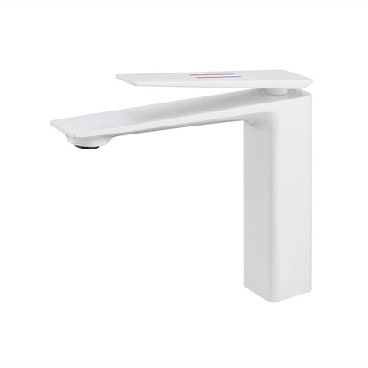 Lottin Modern Single-Handle Single-Hole Bathroom Sink Faucet