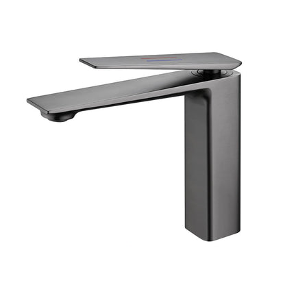 Lottin Modern Single-Handle Single-Hole Bathroom Sink Faucet