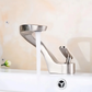 Elara Elegant Bathroom Faucet Single Lever, Solid Brass Single Hole Vanity Faucet