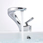 Elara Elegant Bathroom Faucet Single Lever, Solid Brass Single Hole Vanity Faucet