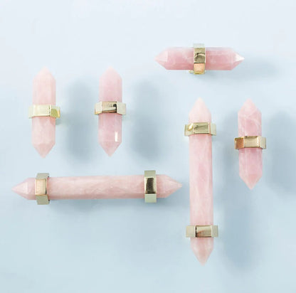 Natural Crystal Cabinet Handles and Dresser Knobs