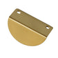 Brass Half Moon Cabinet Pulls and Drawer Handles