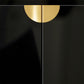Brass Half Moon Cabinet Pulls and Drawer Handles
