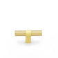 Solid Brass Vintage Round Bar Cabinet Pulls and T-Bar Knobs