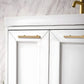 Gold Brass Round Bar Cabinet Handles and T-Bar Knobs