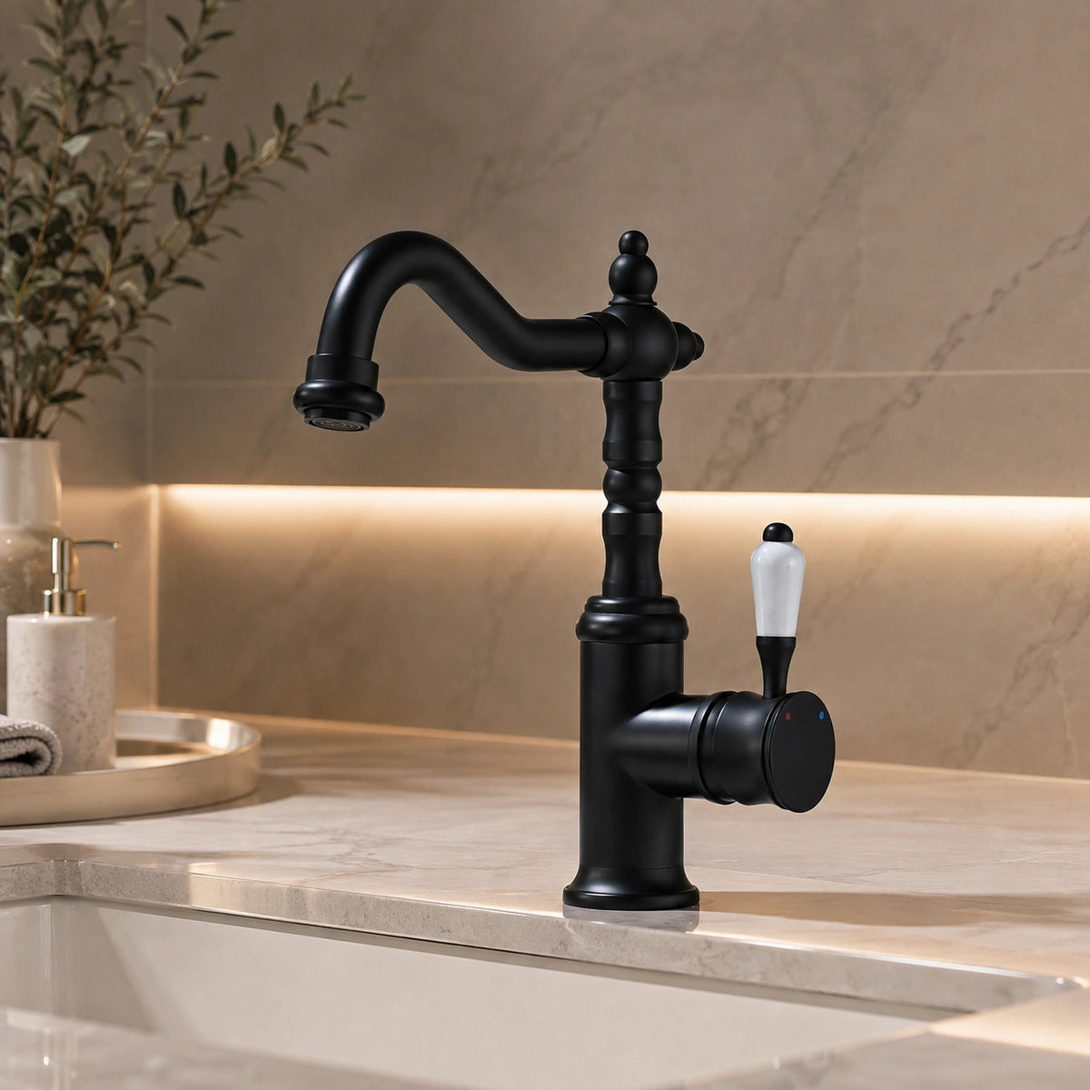 Made for one faucet opening