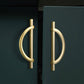 Half Moon Cabinet Pulls for Closets and Wardrobes