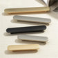 Minimalist Flat Rounded Bar Cabinet Pulls and Round Knobs