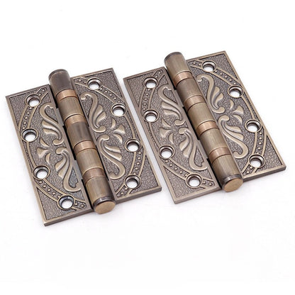 Marlowe Decorative Antique Bronze Door Hinges for Interior Doors