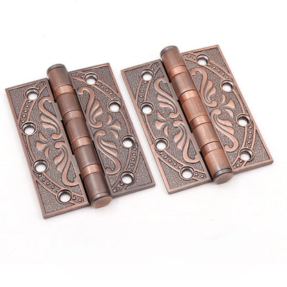 Marlowe Decorative Antique Bronze Door Hinges for Interior Doors