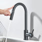 Tavora Touch Kitchen Faucet with Pull-Down Sprayer, Single Handle Stainless Steel Faucet