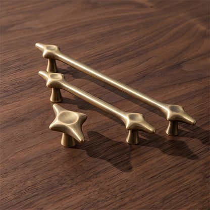 Mid-Century Starburst Cabinet Pulls and Knobs