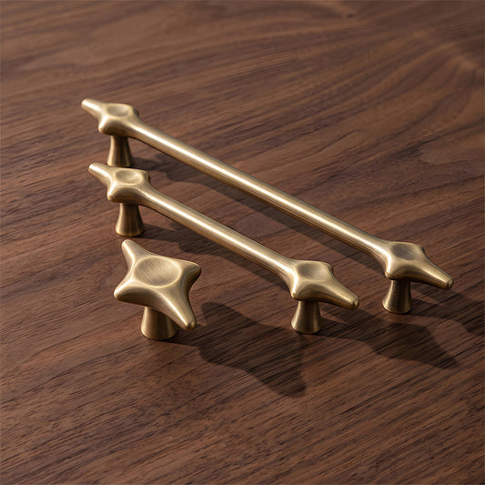 Mid-Century Starburst Cabinet Pulls and Knobs