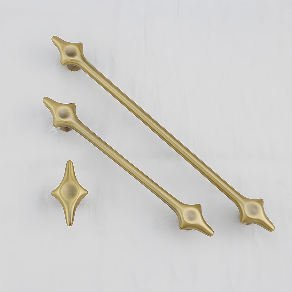 Mid-Century Starburst Cabinet Pulls and Knobs