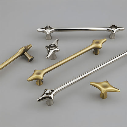 Mid-Century Starburst Cabinet Pulls and Knobs
