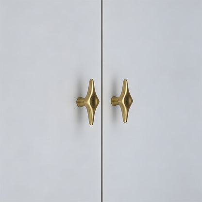 Mid-Century Starburst Cabinet Pulls and Knobs
