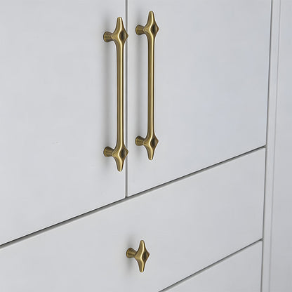 Mid-Century Starburst Cabinet Pulls and Knobs