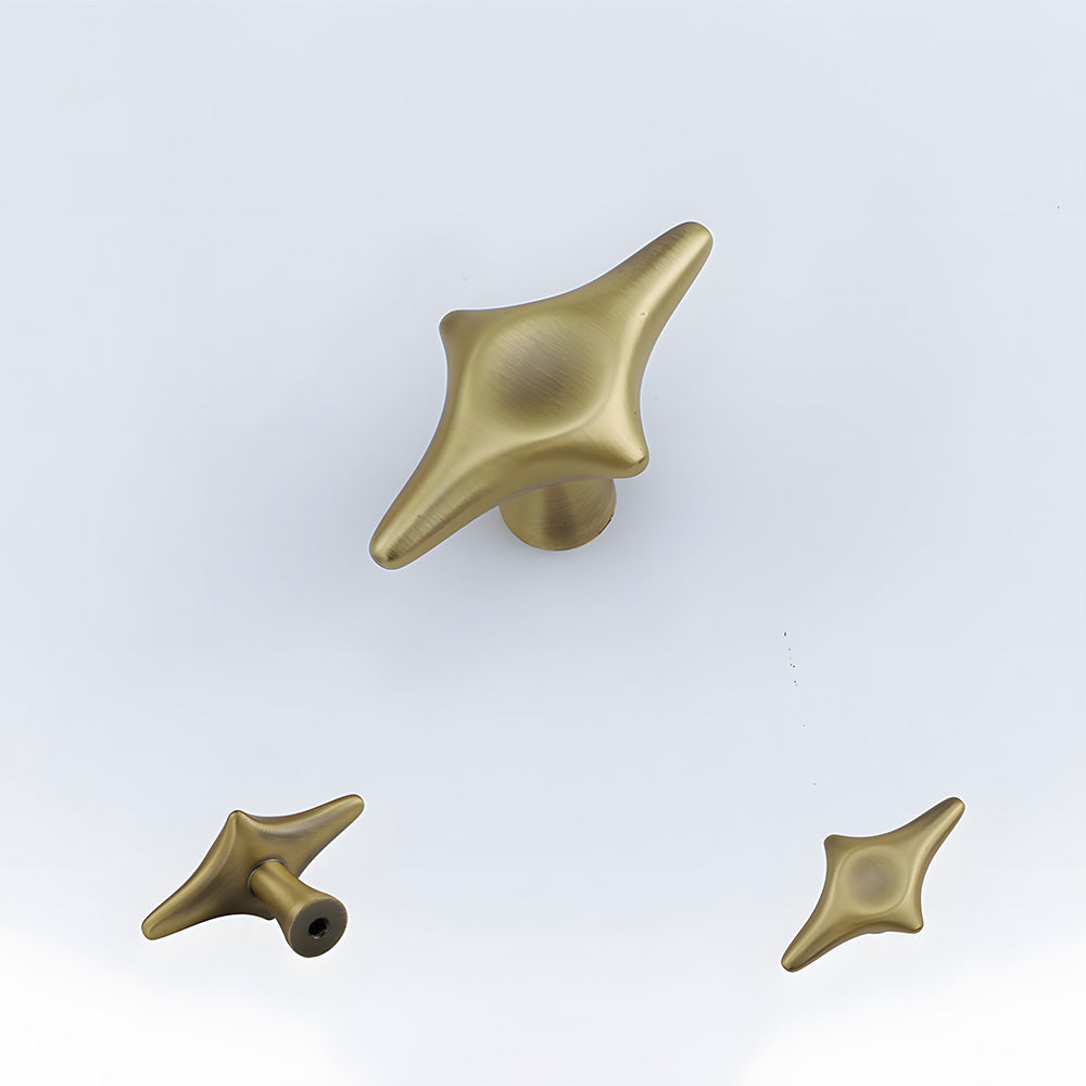 Mid-Century Starburst Cabinet Pulls and Knobs